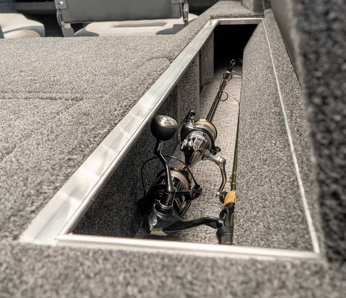 Axiom Marine fit-out and storage detail