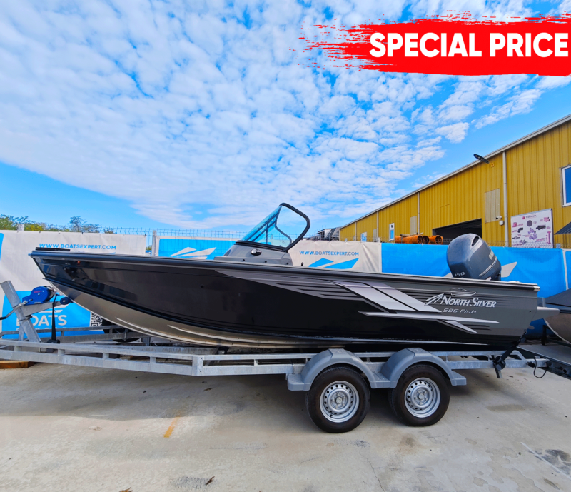 Silver Hull 585 Fish + Outboard Y 150hp